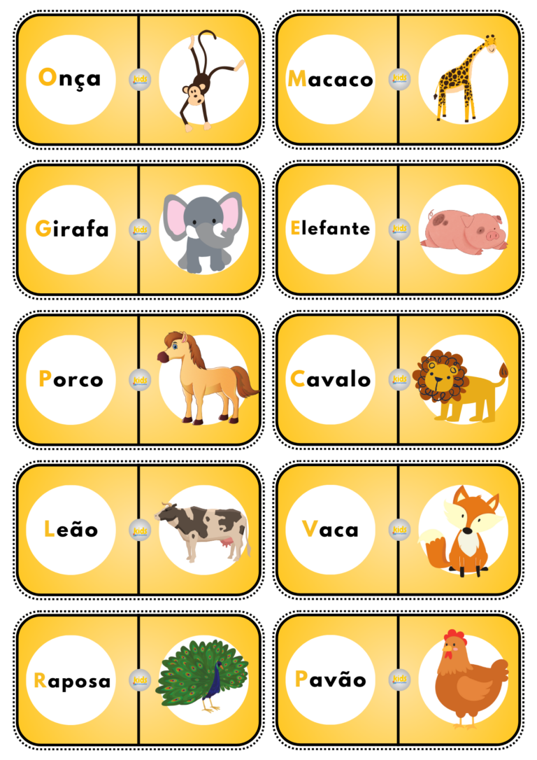 DOMINÓ ALFABETO