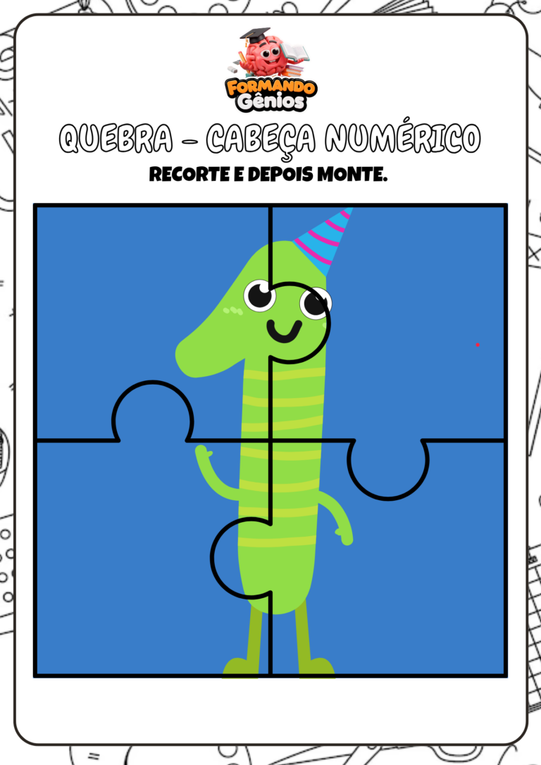 QUEBRA - CABEÇA NUMÉRICO